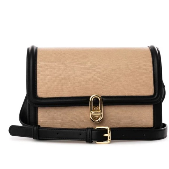 JULES KAE Mia Bag. BRAND NEW IN ORIGINAL PACKAGING. Blush lizard vegan leather. - Picture 6 of 10